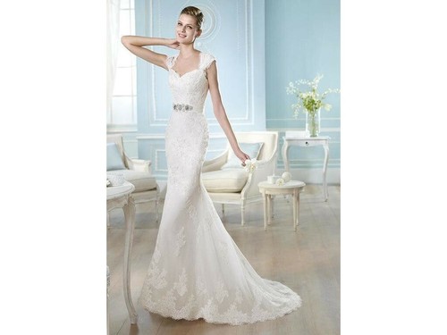 Abito sposa sirena san - a,