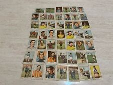 Lotti di 48 figurine cartonate calciatori Nannina anni 60 vintage da collezione