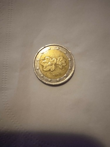 Moneta euro finlandia 2001 - finlandia,