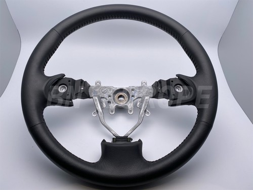 Volante vera pelle per - volante, in
