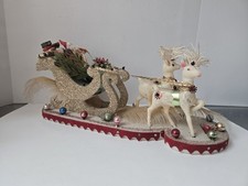 Slitta decorazione polistirolo