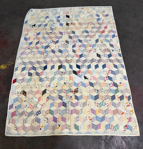 Trapunta patchwork multicolore
