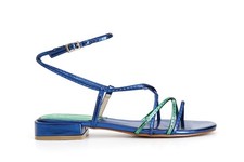 SANDALO SCHIAVA EFFETTO LAMINATO