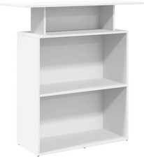 Scrivania reception bianca