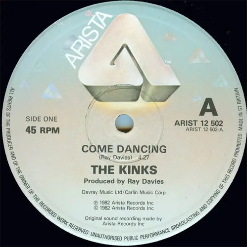 The kinks come dancing singolo - kinks,