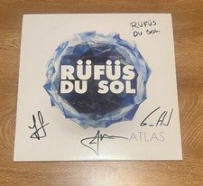 * RUFUS DU SOL * album in vinile firmato * ATLAS * TYRONE, JAMES & JON *
