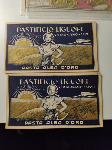 Etichetta anni pastificio - 50',