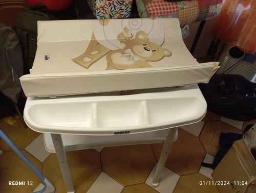 Fasciatoio pieghevole con - pieghevole,