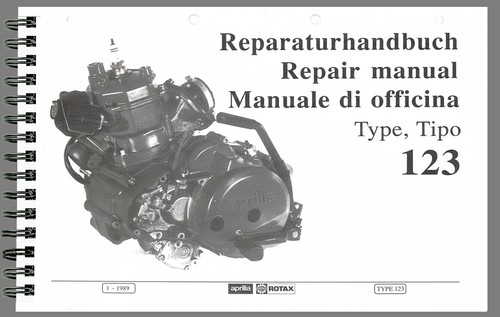 Rotax 123 aprilia manuale - manuale, di