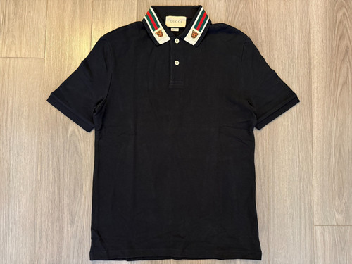 Gucci polo cotone con rete - gucci,