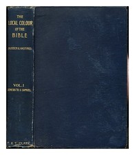 Budden, Charles William (1878-) Il Colore Locale Della Bibbia / Di Charles W. Bu
