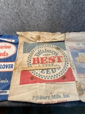 Sacchi mangime vintage 3 pezzi