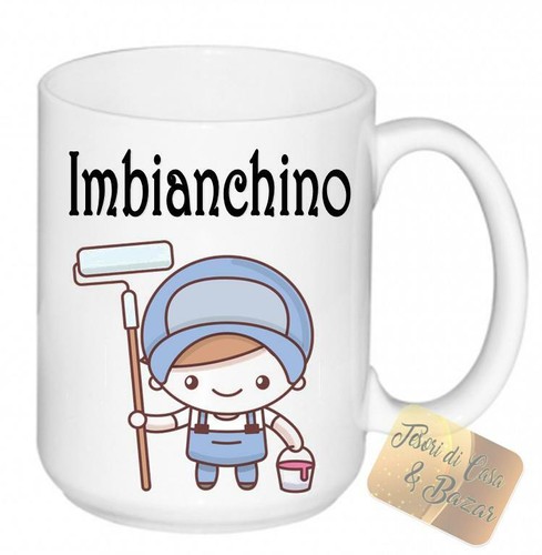 Tazza latte dei imbianchino - tazza,