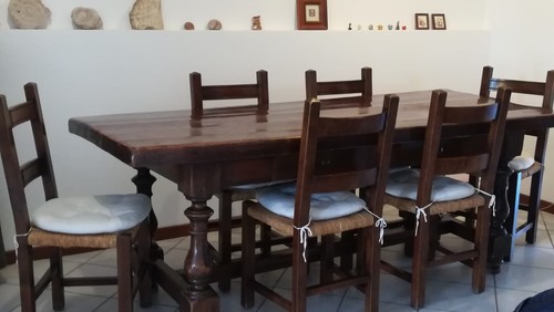 Tavolo antico legno comprese - tavolo,