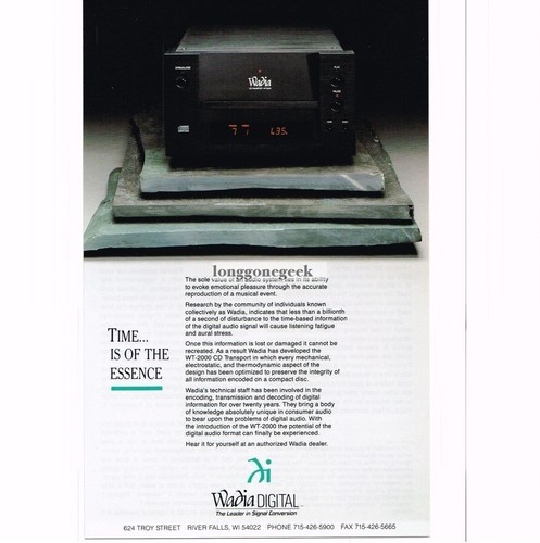 Wadia digital 2000 1991 - wadia,