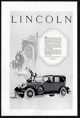 1927 lincoln sedan vintage - lincoln,