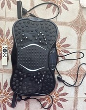 Pedana vibrante con Bluetooth, telecomando e 2 fasce elastiche
