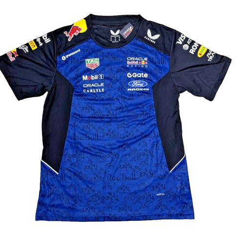 Maglia red bull - red, blu