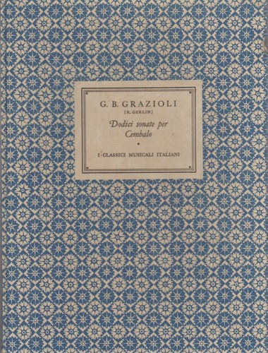Dodici sonate per cembalo
