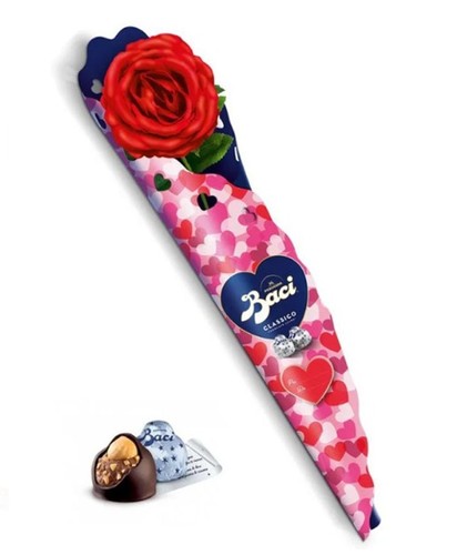 Rosa con baci - baci, pergina