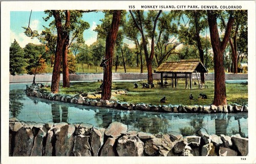 Monkey island city park - island,
