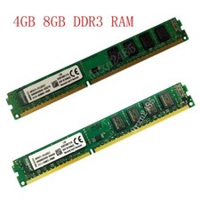 8GB 4G DIMM PC3-12800U DDR3