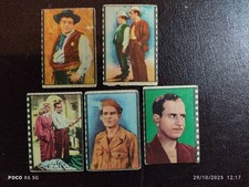 Lotto 5 figurine GIANNI E PINOTTO -  NANNINA - ANNI 50 - Ottime -