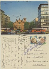MILANO -CHIESA S. PIETRO IN GESSATE -AUTOBUS CARTOLINA