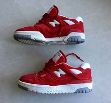 Authentic New Balance 550 Suede Sneakers Pack Team Red leather Shoes 996 997 998