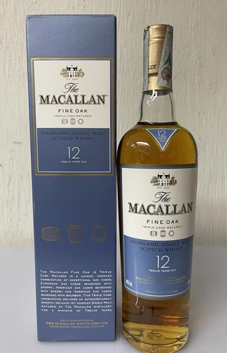 Macallan 12yo fine oak - fine, triple