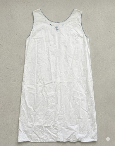 Sottoveste cotone vintage - sottoveste,