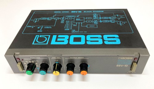 Boss rrv digital reverb - boss, rrv-10
