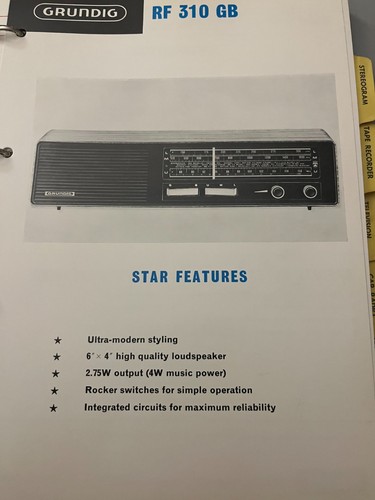 Grundig rf310 spec - gb,