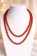 Collana 120 cm In Corniola