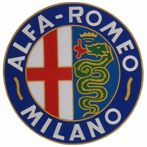 Logo auto alfa romeo milano - alfa,