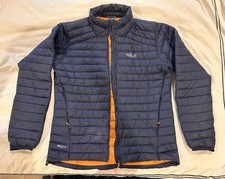 Rab Cirrus Giacca Pertex Quantum Navy Puffer Coat Uomo Taglia Large L