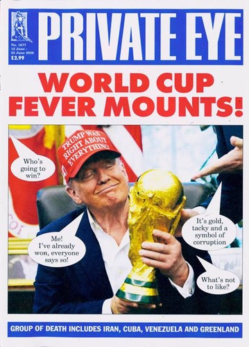 Private eye magazine - eye,