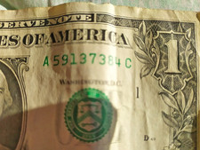 Banconota 1 $ dollaro Rara