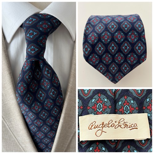 Angelo litrico silk tie - silk,