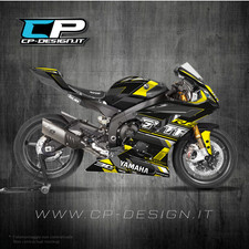 Kit Grafiche compatibili Yamaha R6 2019-2025 per carene RACING Graphics stickers