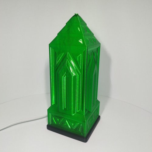 Lampada grattacielo art deco