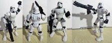 STAR WARS MASHERS: EMPIRE STORMTROOPER con BLASTER - COME DA FOTO