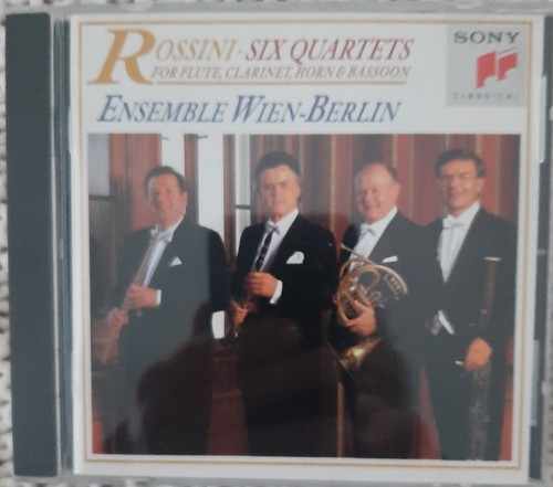 Rossini six quartets cd - quartets, (cd