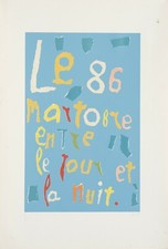 LANSKOY ANDRÉ Litografia su carta 95x65 cm  Esemplare 5/100