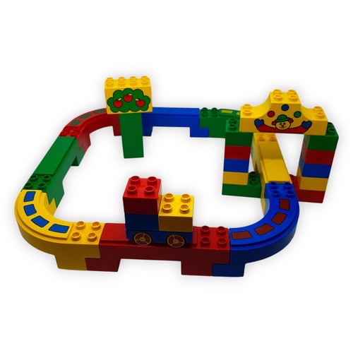 Lego duplo 2280 ferrovia - lego,