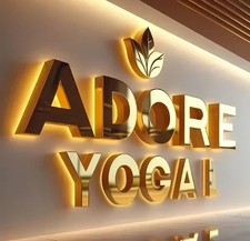 Insegna Metallo Retroilluminata Personalizzata Taglio Laser 3D LED Business Logo Espositore Parete Esterno