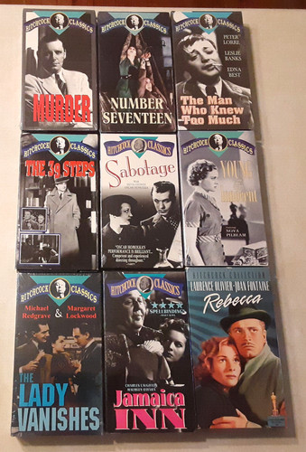 Alfred hitchcock vhs - alfred, most
