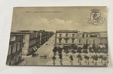 TRANI ( BARI ) VEDUTA DEL CORSO VITTORIO EMANUELE II  1911