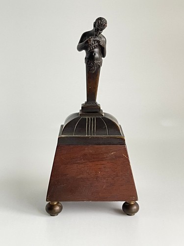 Antico campanello bronzo