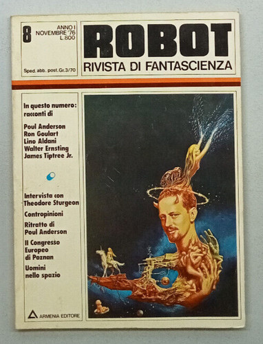 Robot rivista fantascienza - robot,